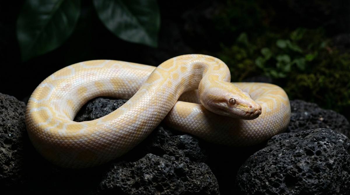 玩物社区蟒蛇视频 - 白化蟒蛇蜕皮全程视频教程