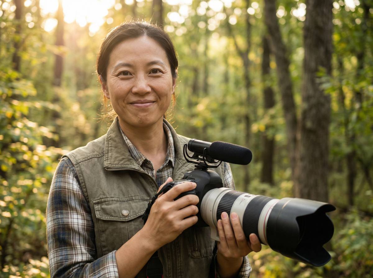 玩物社区首席摄影师张晓雯 - 野生动物微距摄影专家